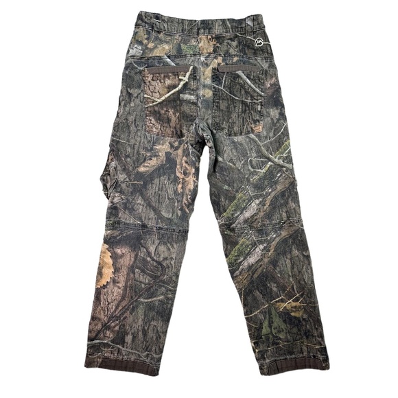 MAGELLAN Women’s Petite Camo Print Outdoor Hunting Fishing Cargo Pants Sz 27-28” - Picture 11 of 14